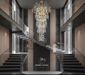 Luminis Crystal Tiered Chandelier