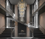 Luminis Crystal Tiered Chandelier