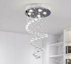 Strata Tiered Crystal Chandelier