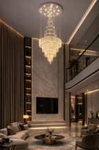 Cascade Crystal Chandelier
