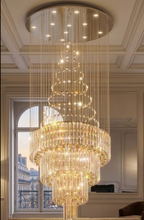 Cascade Crystal Chandelier