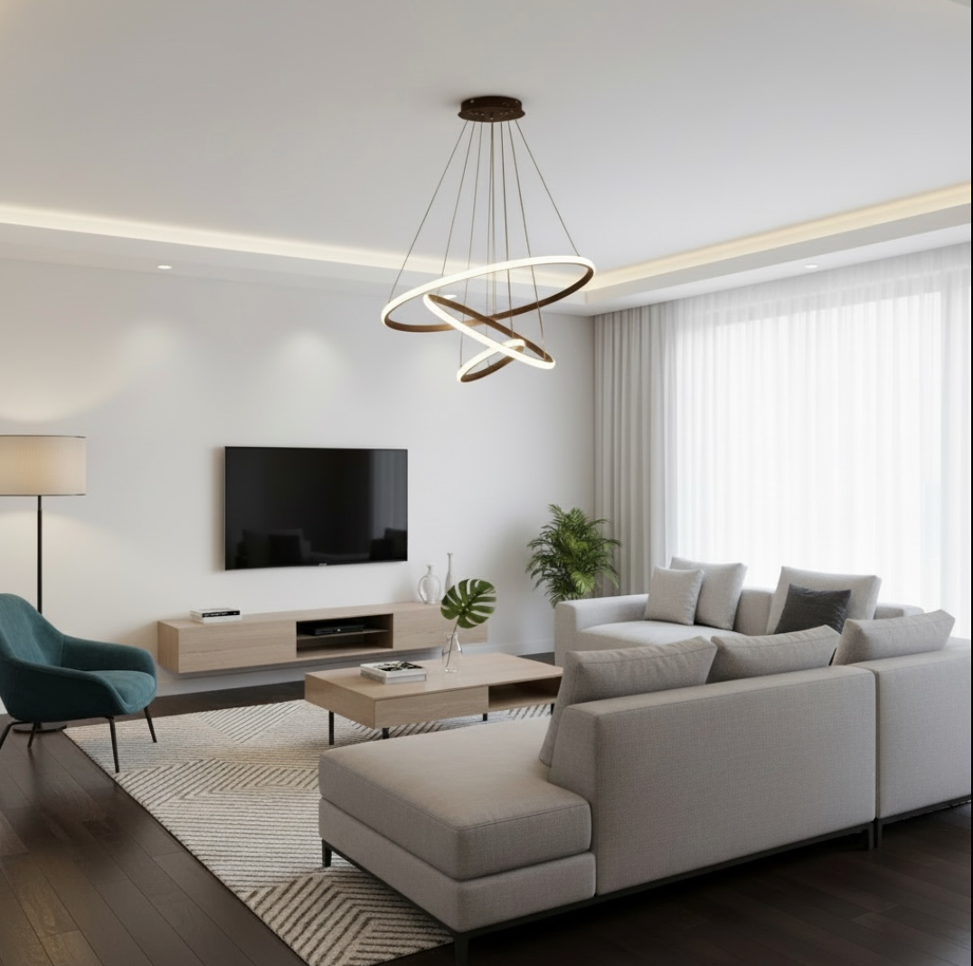 Axis Light LED Chandelier