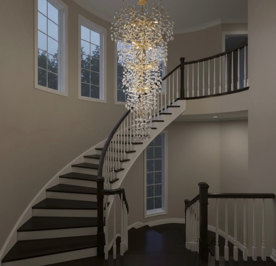 Luminis Crystal Tiered Chandelier
